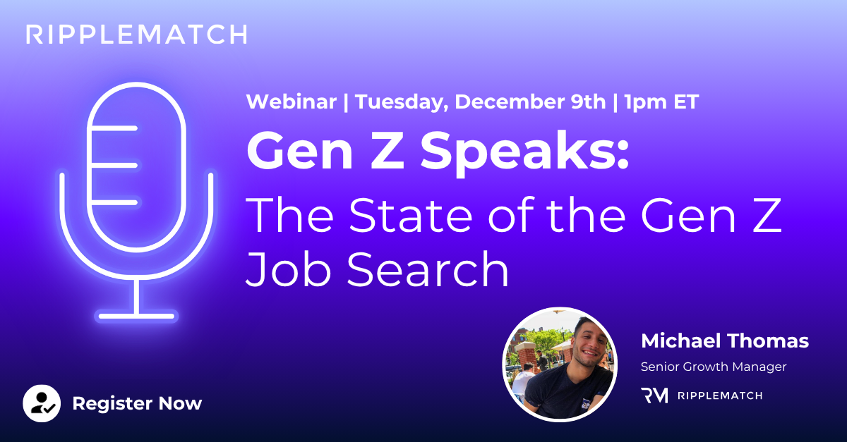 Gen Z Speaks: The State of the Gen Z Job Search