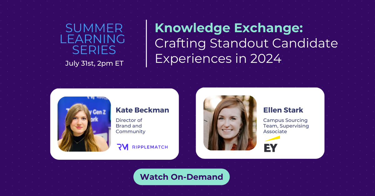 Knowledge Exchange Crafting Standout Candidate Experiences in 2024 (2)