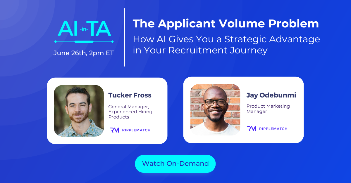 The Applicant Volume Problem How AI Gives You a Strategic Advantage in Your Recruitment Journey