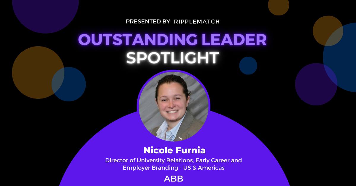 Outstanding Leader - Nicole Furnia of ABB