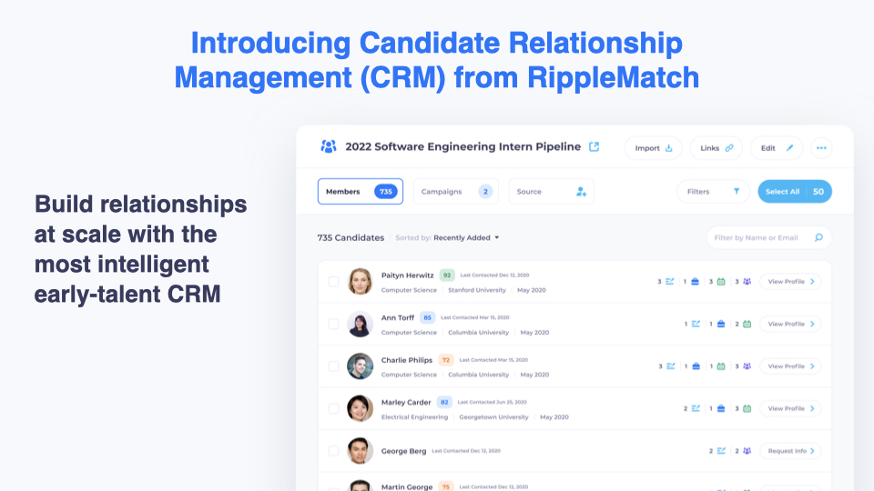 Introducing: RippleMatch CRM